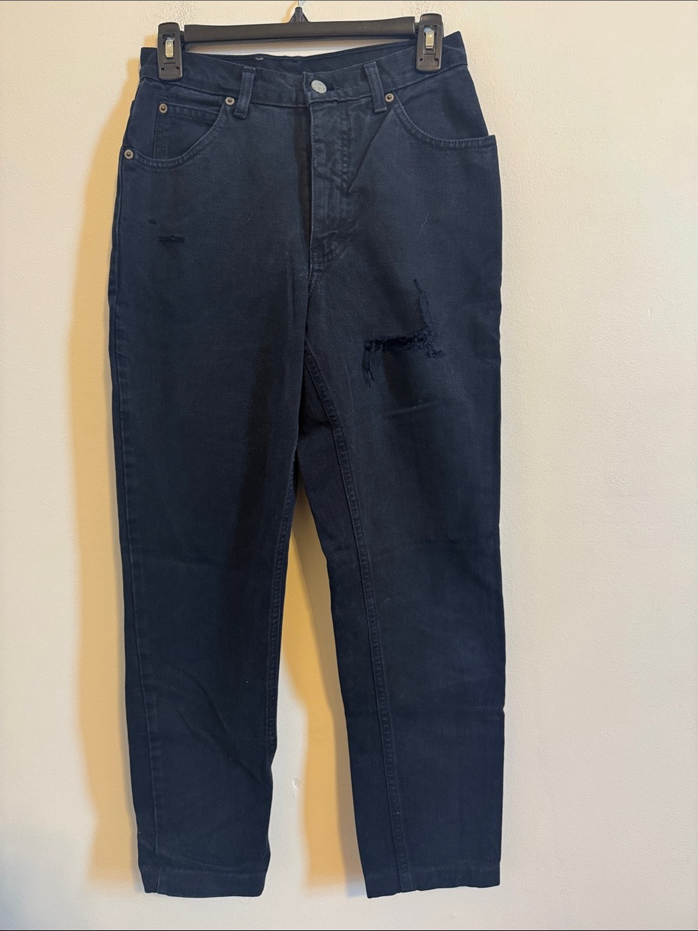 Calvin Klein Black Cropped Women's Jeans